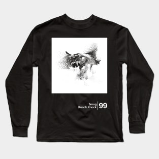 Smog - Knock Knock / Minimalist Artwork Design Long Sleeve T-Shirt